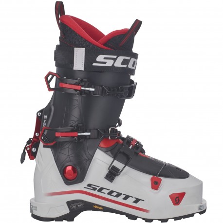 BOTA ESQUI SCOTT COSMOS - WHITE / RED