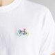 T-SHIRT DEDICATED STOCKHOLMN BIKE WORLD CUP - WHITE