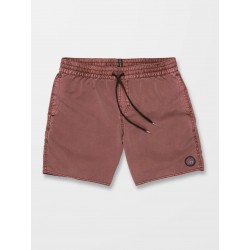 BOARDSHORT VOLCOM CENTER 17" - BORDEAUX BROWN