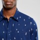 SHIRT DEDICATED RUTE DITSY TREES NAVY