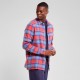 SHIRT DEDICATED RUTE MULTI CHECK MINERAL RED