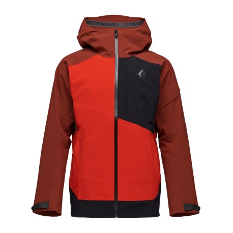 JACKET BLACK DIAMOND RECON STRETCH SKI MULLED CIDER-BLACK-OCTANE