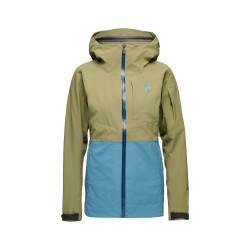 CHAQUETA MUJER BLACK DIAMOND RECON STRECH SKI CRAG GEEN-CREEK BLUE