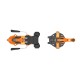 SKIS MAJESTY HAVOC CARBON 23 + ATK FREERAIDER 15 EVO orange