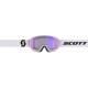 SCOTT FACTOR PRO Light Sensitive Goggle mineral white/black / AMP LS blue chrome S2-4