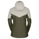 CHAQUETA MUJER SCOTT EXPLORAIR 3L dust white / douglas green