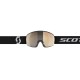 SCOTT Sphere OTG LS Goggle mineral black/white / AMP LS bronze chrome S1-3