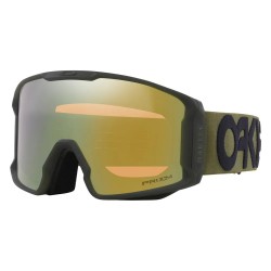 MASCARA OAKLEY LINE MINER L DARK BRUSH /  PRIZM SAGE GOLD