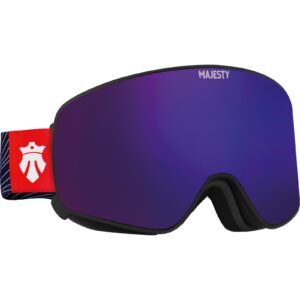 GAFAS NIEVE MAJESTY THE FORCE black/indigo sapphire+yellow+yellow