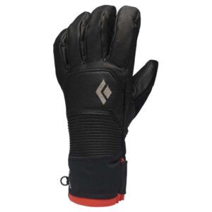 Guante de esquí Black Diamond Impulse Black – vista frontal