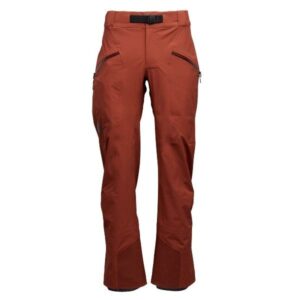 Vista frontal pantalón Black Diamond Recon mulled ciller