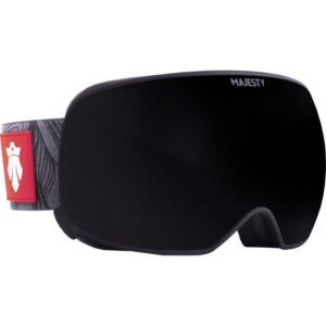 GAFAS NIEVE MAJESTY THE FORCE SPERICAL black/ultraviolet+yellow citrine