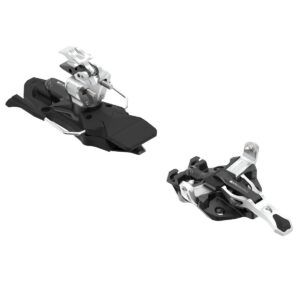 Fijación ATK Raider 13 EVO White – vista lateral mostrando talonera y puntera