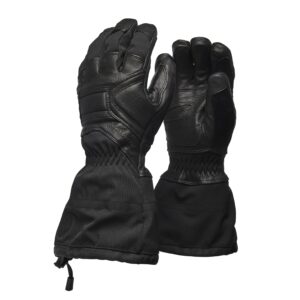 Guante de esquí Black Diamond Guide color negro con membrana Gore-Tex, ideal para condiciones extremas en montaña