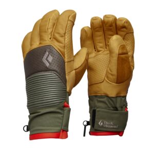 Guante de esquí Black Diamond Impulse Beeswax/Walnut – vista fronta