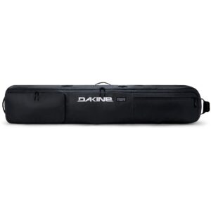 Maleta de esquí Dakine Fall Line Ski Roller Black Coated 190 cm color negro con ruedas y recubrimiento impermeable