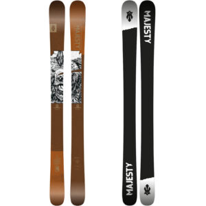 Esquí Majesty Dirty Bear XL 25/26 – vista conjunta de topsheet y base
