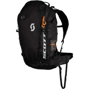 Vista frontal de la mochila SCOTT Patrol E2 30 Black mostrando el diseño y logotipo SCOTT.