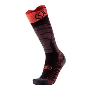 Calcetines Sidas Ski Comfort negro/naranja – vista frontal