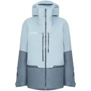 Chaqueta de esquí freeride Mammut Haldigrat Hs Hooded color nebla/strata