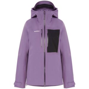 Cazdora técnica de esquí y freeride para mujer Mammut Stoney Hs Thermo color paloja/black
