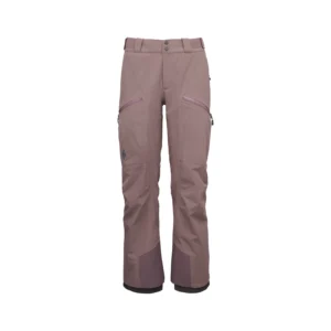 Pantalón técnico de esquí para mujer Black Diamond Recon Stetch Insulated color Dark Mauve