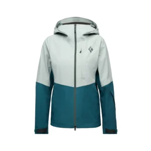 Chaqueta técnica de esquí para mujer Black Diamond Recon Stretch colo Agave-Deep Woods