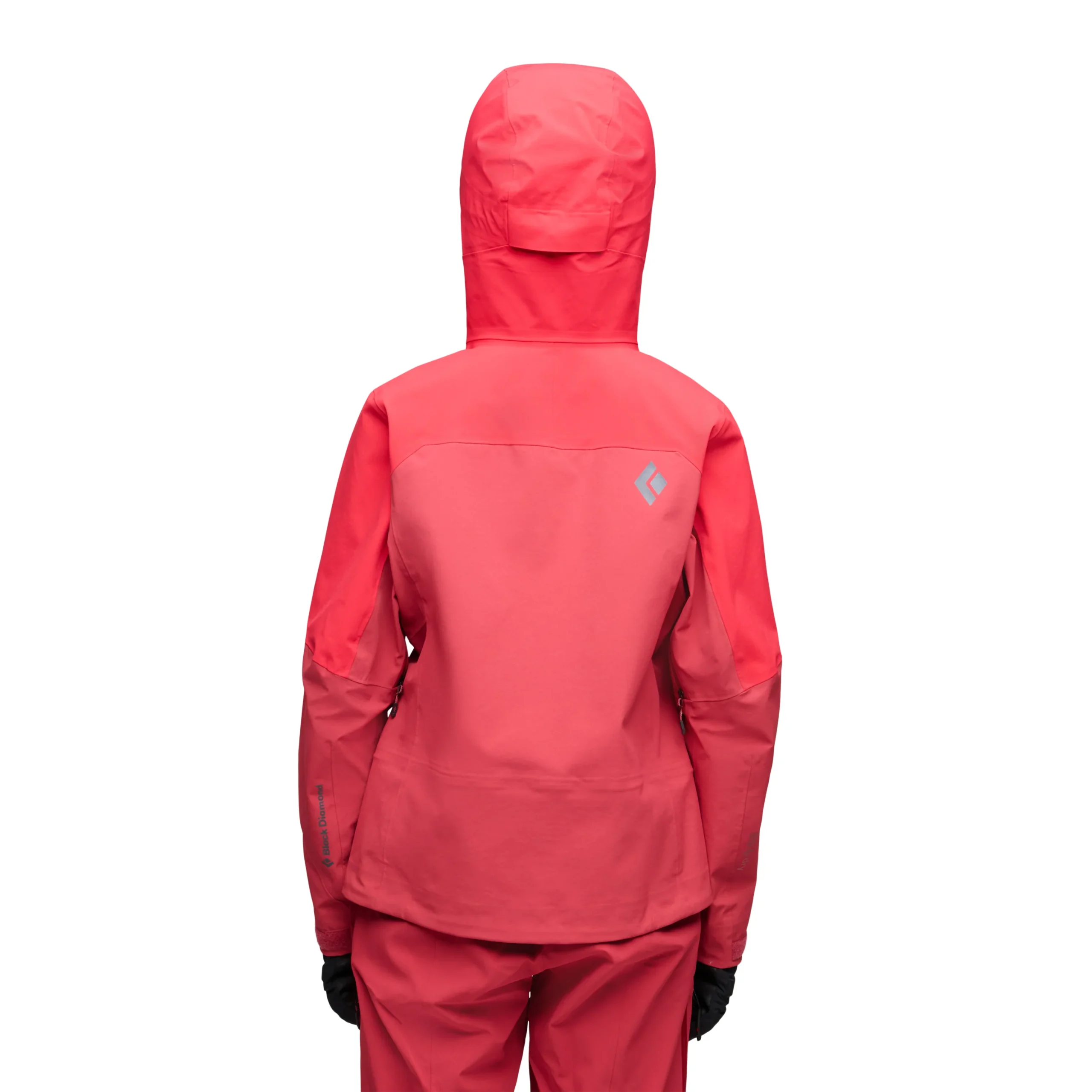 Chaqueta técnica de esquí para mujer Black Diamond Recon Stretch w color Coral Red-Mineral Red