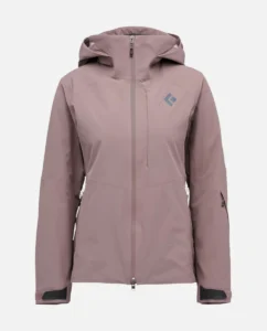 Chaqueta técnica de esquí para mujer Black Diamond Rcon Stretch Insulated color Dark Mauve