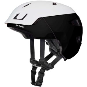 casco para escalada, esquí y bici Mammut Haute Route color white/black