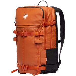 Mochila de esquí freeride Mammut Nirvana 28l color autumn/black