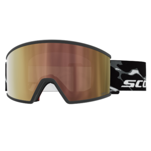Máscara de esquí Scott Ambit granite black con lente cinnamon fotocromática