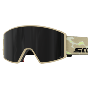Máscara de esquí con 2 lentes intercambiables Scott React Mojave Beige / Solar Black