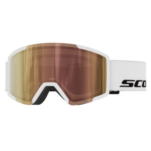 Máscara de esquí Scott Shield White / Cinnamon Chrome fotocromática