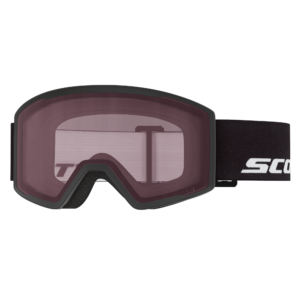 Máscara Scott Trace Black con lente light rose