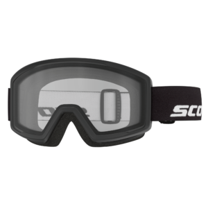 Máscara Scott Trace Compact Black con lente clear
