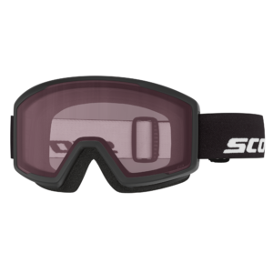 Máscara Scott Trace Compact Black con lente light rose
