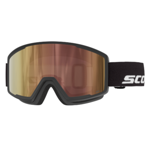 Máscara de esquí Scott Trace Pro Compact Ls black / cinnamon chrome